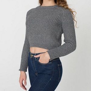 Cropped AA Sweater